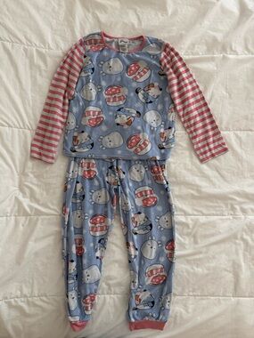 Girls Squishmallows winter pajamas